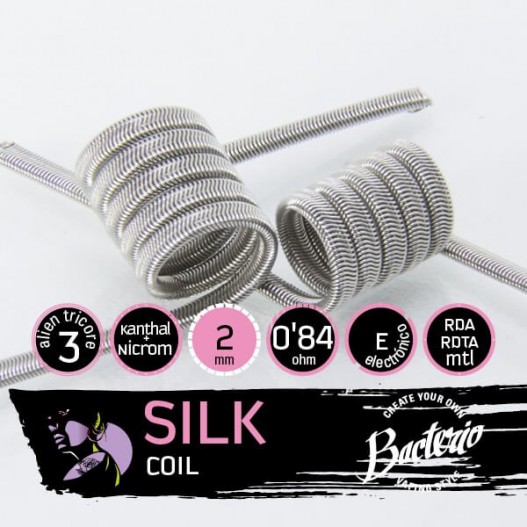 Silk MTL 0.84ohm (Pack 2) - Bacterio Coils