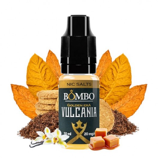 [Sales] Vulcania 10ml - Golden Era Nic Salts by Bombo