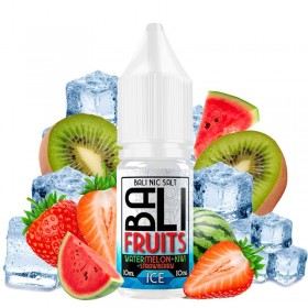 Sales de Nicotina Bali Fruits Watermelon Kiwi Strawberry Ice 10ml