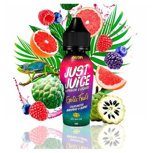 Just Juice Cherimoya Grapefruit & Berries Exotic Fruits 50ml