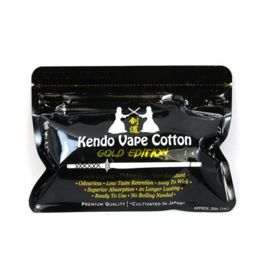 Cotton Gold Edition - Kendo Vape Cotton