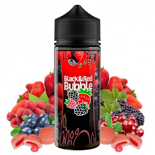 Black & Red Bubble 100ml - Oil4Vap