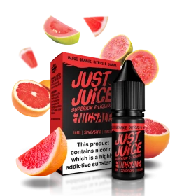 Sales de Nicotina Just Juice Blood Orange Citrus & Guava 10ml