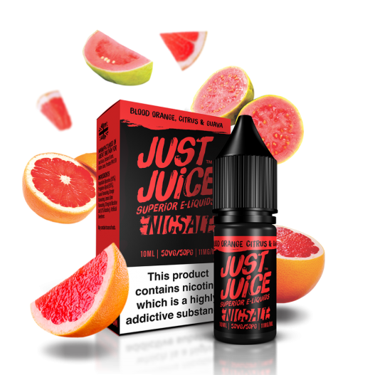 Sales de Nicotina Just Juice Blood Orange Citrus & Guava 10ml