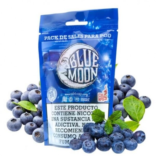 Sales de Nicotina Oil4vap Blue Moon Pack de 23ml