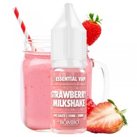 Sales de Nicotina Bombo Essential Vape Strawberry Milkshake 10ml