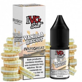 Sales de Nicotina IVG Salt Vanilla Biscuit 10ml