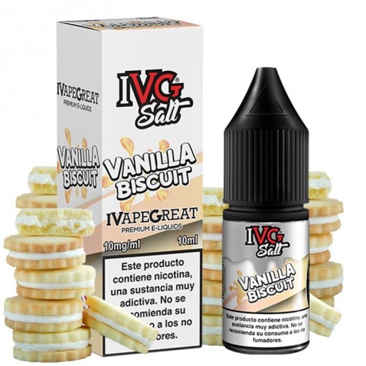 [Sales] Vanilla Biscuit 10ml - IVG Salt