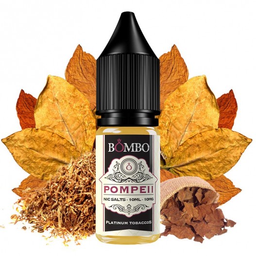 Sales de Nicotina Bombo Platinum Tobaccos Pompeii 10ml