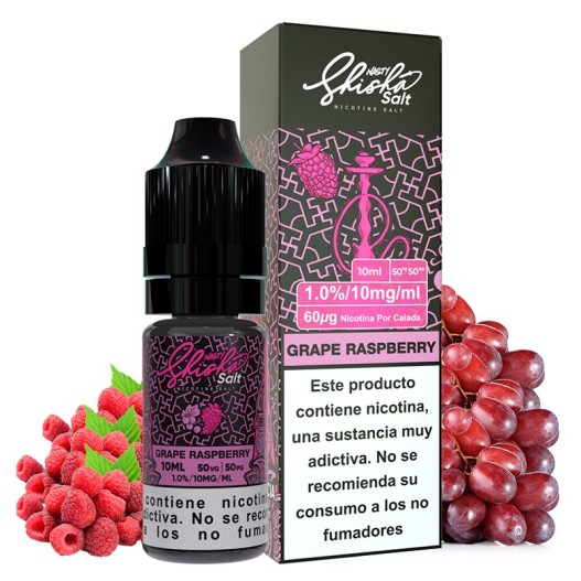 Sales de Nicotina Nasty Juice Shisha Salt Grape Raspberry 10ml