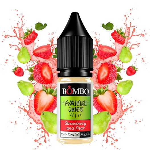 Sales de Nicotina Bombo Strawberry Pear 10ml