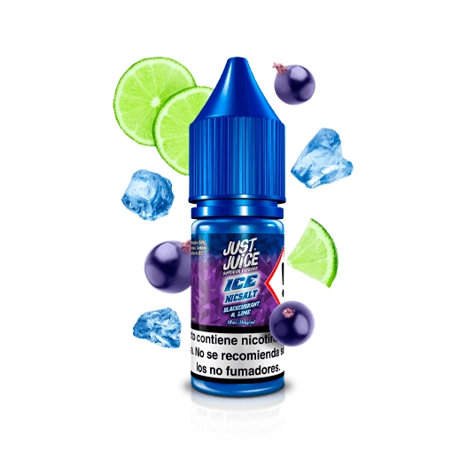 Sales de Nicotina Just Juice Blackcurrant Lime on Ice 10ml