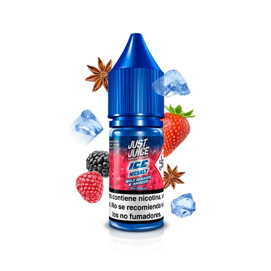 Sales de Nicotina Just Juice Wild Berries Aniseed on Ice 10ml