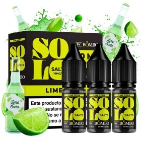 Bombo Solo Salt Lime Soda 3x10ml