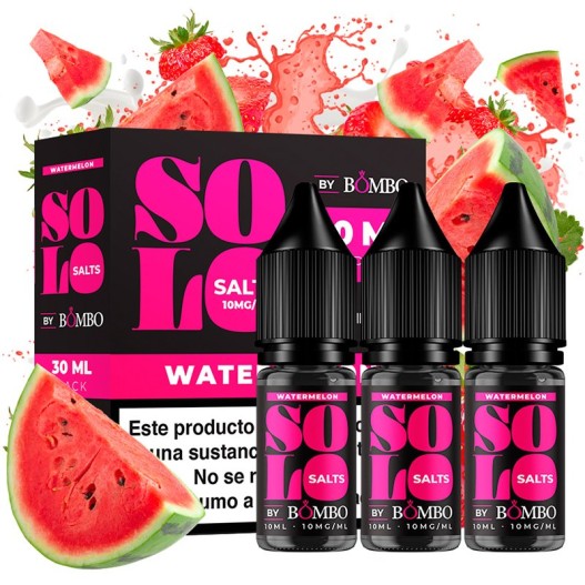 [Sales] Watermelon 3x10ml - Solo Salts by Bombo