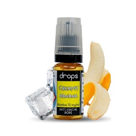 Sales de Nicotina Drops Creamy Banana 10ml