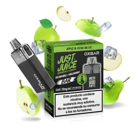 Just Juice & Oxbar Rellenable Apple & Pear On Ice 20mg