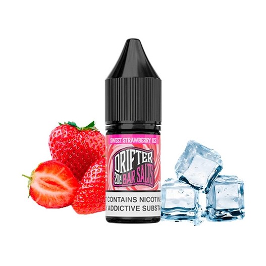 Sales de Nicotina Juice Sauz Drifter Bar Salts Sweet Strawberry Ice 10ml