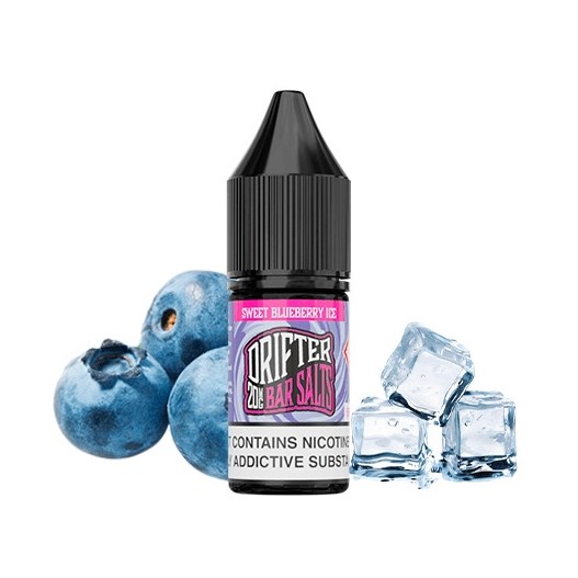 Sales de Nicotina Juice Sauz Drifter Bar Salts Sweet Blueberry Ice 10ml