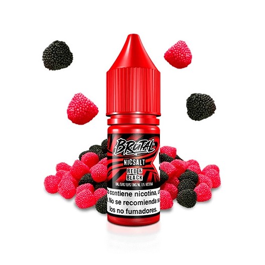 Sales de Nicotina Just Juice Brutal Red & Black 10ml