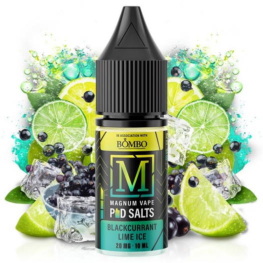 Sales de Nicotina Magnum Vape Blackcurrant Lime Ice 10ml