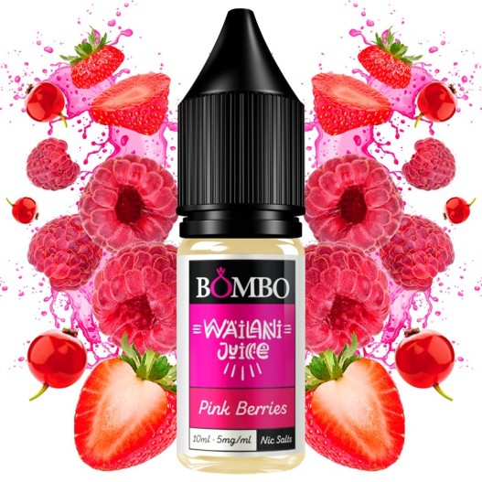 Sales de Nicotina Bombo Pink Berries 10ml