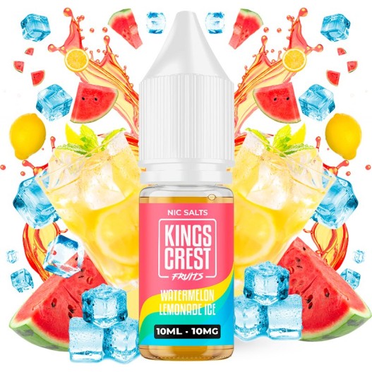 Sales de Nicotina Kings Crest Watermelon Lemonade Ice 10ml