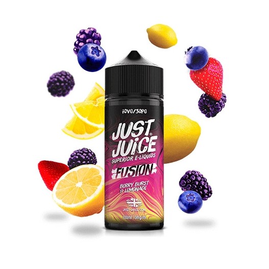 Just Juice Fusion Berry Burst & Lemonade 100ml