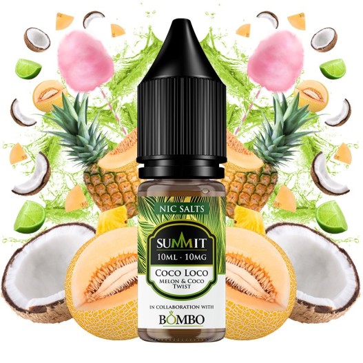 Sales de Nicotina Summit Nic Salts & Bombo Coco Loco 10ml