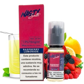 Sales de Nicotina Nasty Juice Salt Raspberry Lemonade 10ml