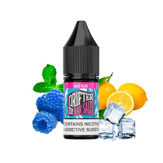 Juice Sauz Drifter Bar Salts Blue Razz Lemonade Ice 10ml