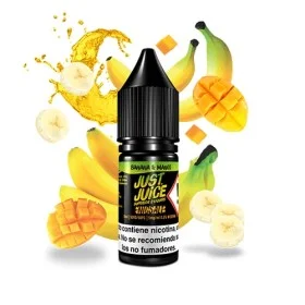 Sales de Nicotina Just Juice Iconic Fruit Banana & Mango 10ml