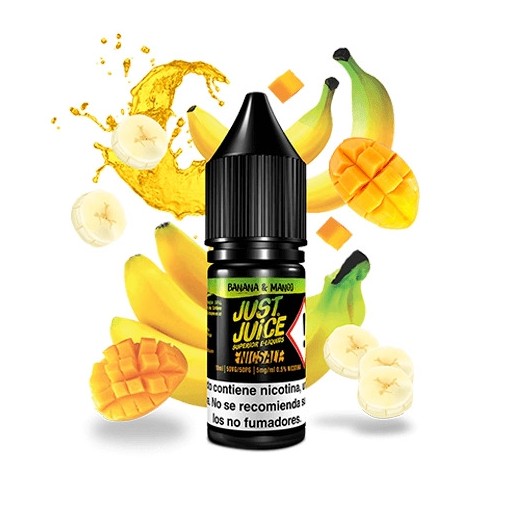 Sales de Nicotina Just Juice Iconic Fruit Banana & Mango 10ml