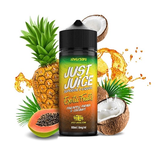 Just Juice Exotic Fruits Papaya, Pineapple & Coconut 100ml