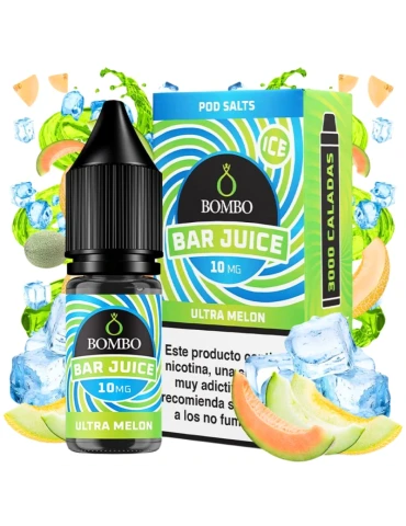 Bombo Salts Bar Juice Ultra Melon Ice 10ml