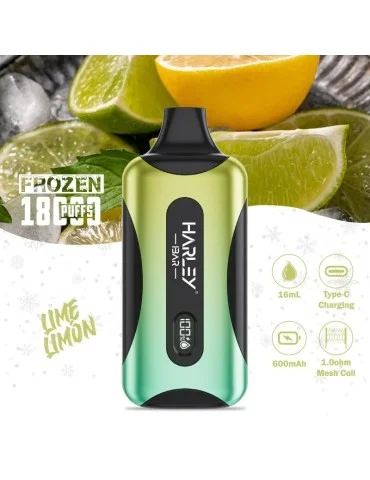 Harley Bar Frozen 18000 Lime Limon