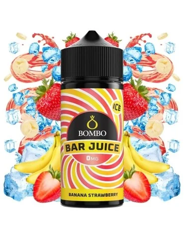 Bombo Bar Juice Banana Strawberry Ice 100ml