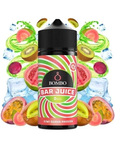 Bombo Bar Juice Kiwi Guava Passion Ice 100ml