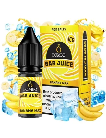 Bombo Salts Bar Juice Banana Max Ice 10ml