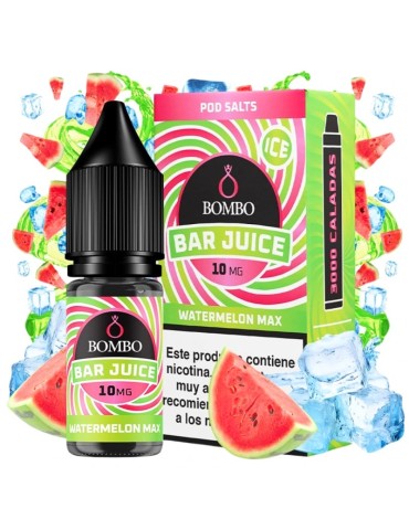 Bombo Salts Bar Juice Watermelon Max Ice 10ml