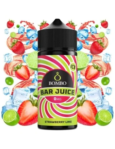 Bombo Bar Juice Strawberry Lime Ice 100ml