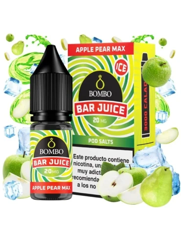 Bombo Salts Bar Juice Apple Pear Max Ice 10ml