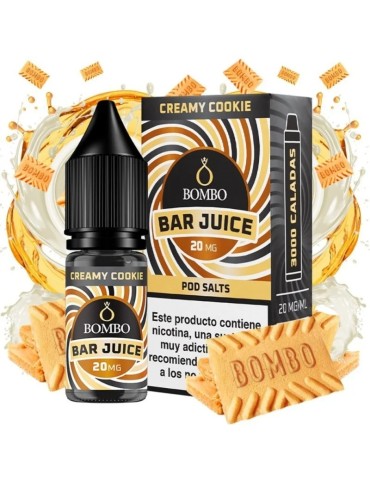 Bombo Salts Bar Juice Creamy Cookie 10ml