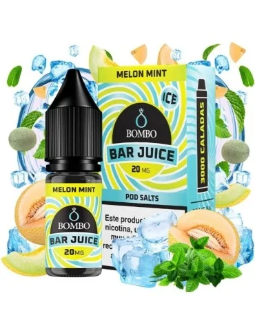 Bombo Salts Bar Juice Melon Mint Ice 10ml