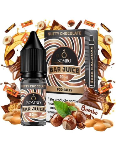 Bombo Salts Bar Juice Nutty Chocolate 10ml
