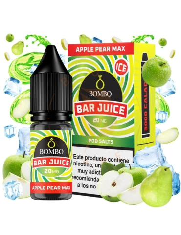 Bombo Salts Bar Juice Apple Pear Max Ice 10ml