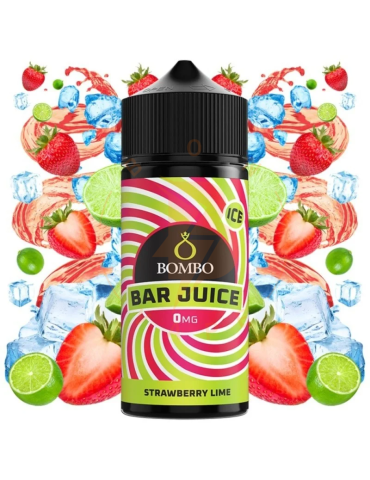 Bombo Bar Juice Strawberry Lime Ice 100ml