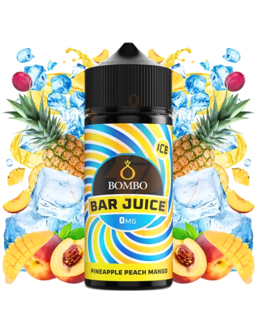 Bombo Bar Juice Pineapple Peach Mango Ice 100ml