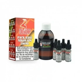 Oil4Vap Pack Base y Nicovaps 1,5mg/ml (Total 200ml)