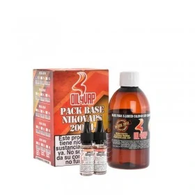 Oil4Vap Pack Base y Nicovaps 3mg/ml (Total 200ml)